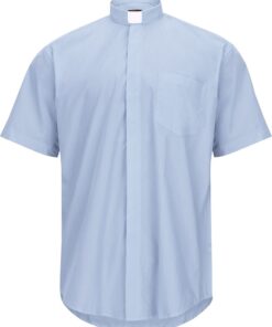 Camisa Clerical Importada - Azul "G"