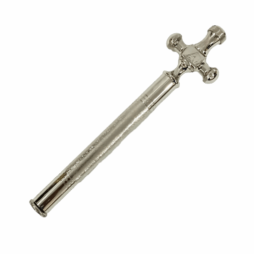 Aspersório Que Retém Água 20x5cm - com cruz