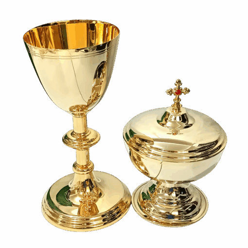 Conjunto Âmbula e Cálice 1150 - Ouro - Imagem 2