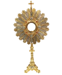 Ostensório it23 – 88 cm Bicolor Hóstia de 13cm