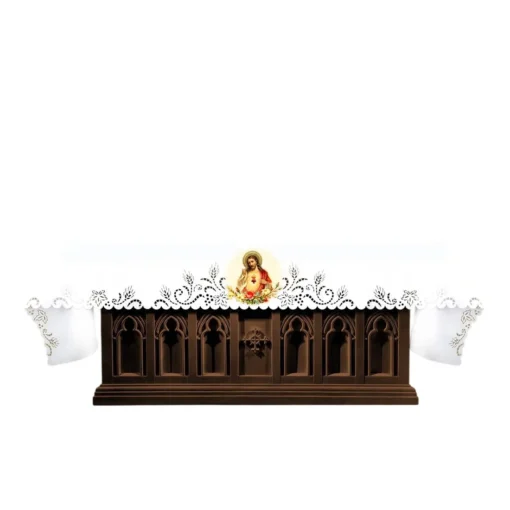 Toalha de Altar Sagrado Coração - 4 x 1,5 m