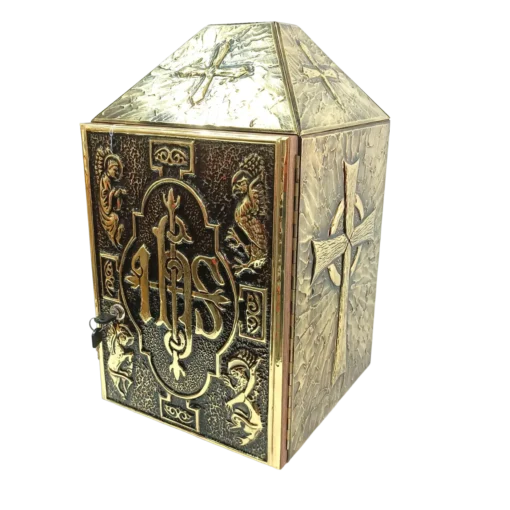 Sacrário Tabernáculo IHS Dourado