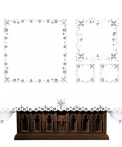 Conjunto Completo de altar Cruz- 4 x 1,5 m