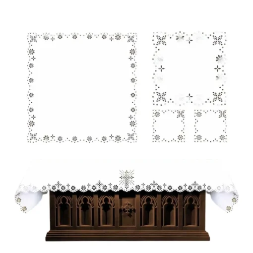 Conjunto Completo de altar Cruz- 4 x 1,5 m
