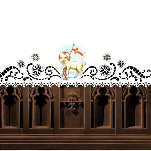 Toalha de Altar Agnus Dei - 4 x 1,5 m - Imagem 3