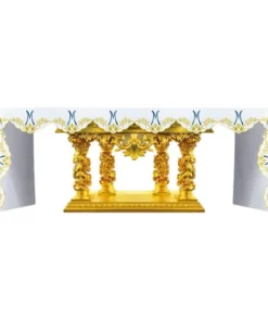 Toalha Bordada Ave Maria - 2,8 x 1,5 m