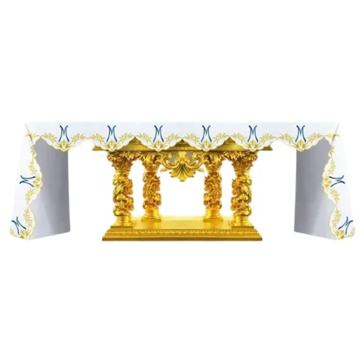 Toalha Bordada Ave Maria - 2,8 x 1,5 m