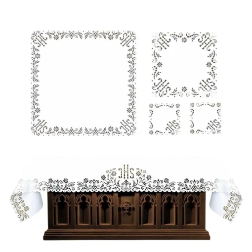 Conjunto Completo de altar IHS- 4 x 1,5 m
