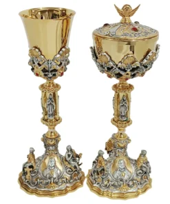 Conjunto Âmbula e Cálice São Pedro e São Paulo