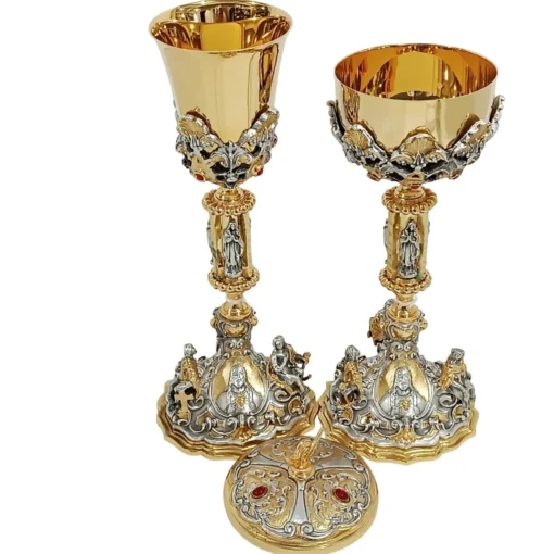 Conjunto Âmbula e Cálice São Pedro e São Paulo - Imagem 2