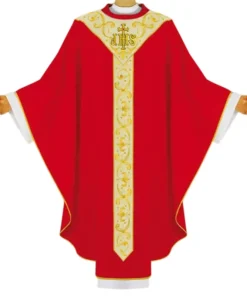 Casula Gotica Religione - Vermelha