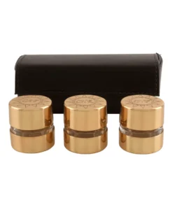 Estojo Santos Óleos com 3 Dourado 7813