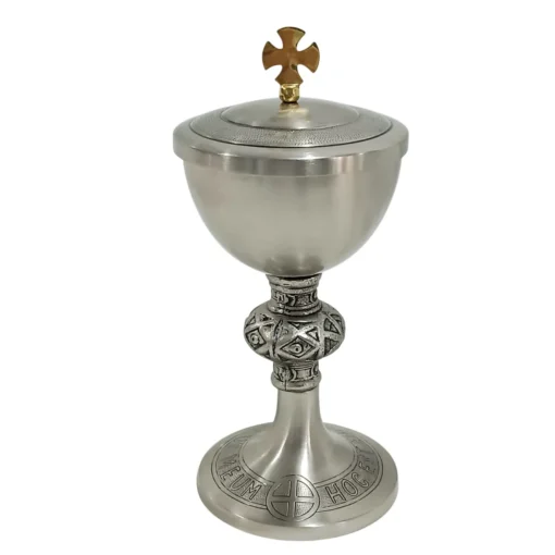 Conjunto Âmbula e Cálice “Sanguis Meus” – Alto - Imagem 3