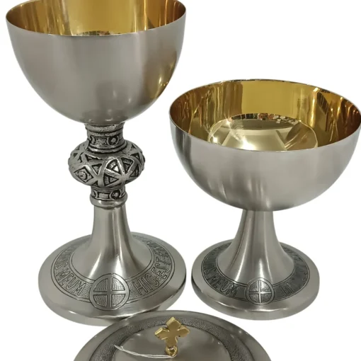 Conjunto Âmbula e Cálice “Sanguis Meus” – baixa - Imagem 3