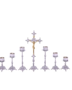 Castiçal c07 – 7 peças vela de altar 1 1