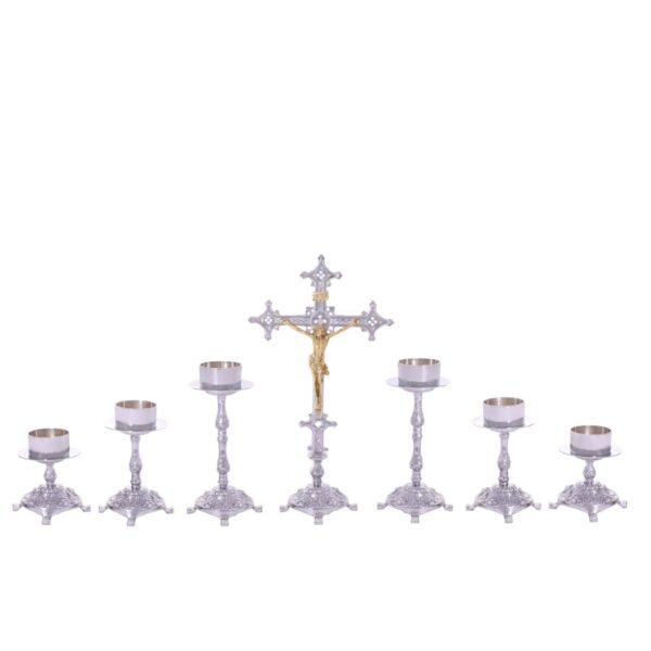 Castiçal c07 – 7 peças vela de altar 1