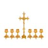 Castiçal c12 – 7 peças vela de altar 1