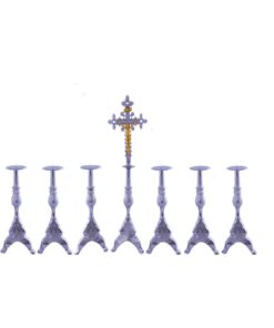 Castiçal c 140 – 7 peças vela de altar 7cm 0 6