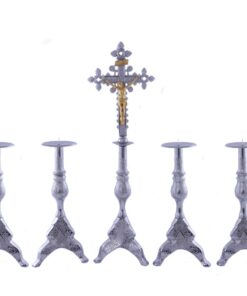 Castiçal c 140 – 7 peças vela de altar 7cm 1