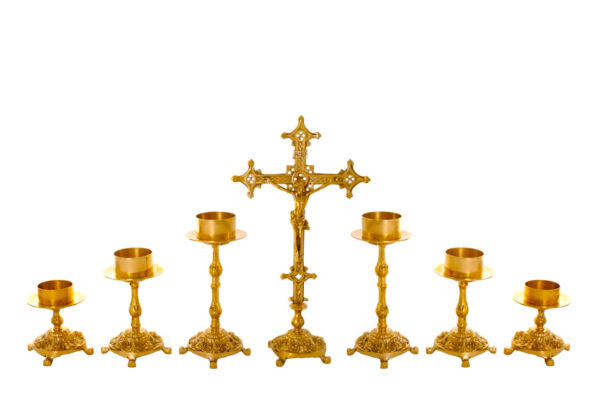 Castiçal c05 – 7 peças vela de altar 0