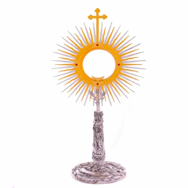Ostensório Italiano 72cm Hóstia de 13cm 0– Raio Duplo 1