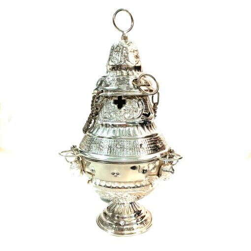 Turíbulo tu06 – 23cm cinzelado - Imagem 4