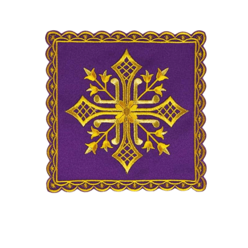 Pala Bordada mod 1 (roxo)