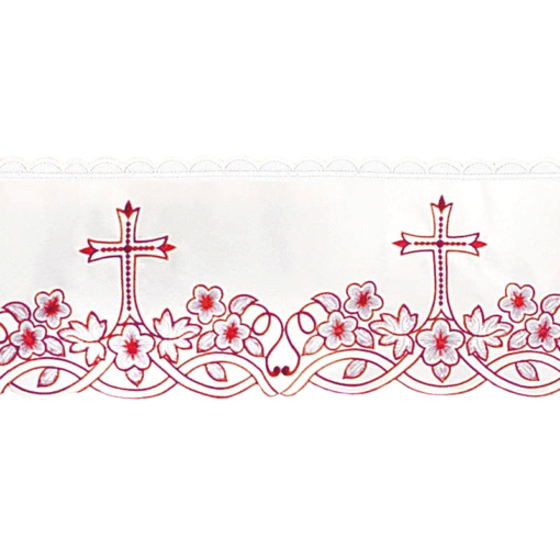 Frontal bordado Colorato (Vermelho)