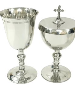 Conjunto âmbula e Cálice 1101 Prata