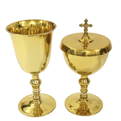 Conjunto âmbula e Cálice 1101 dourado