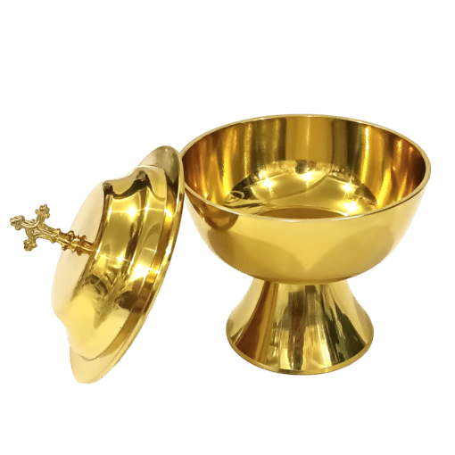 Conjunto âmbula e Cálice 1100 dourado - Imagem 2
