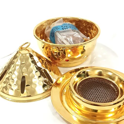 Incensário dourado - Imagem 3