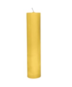 Vela para Altar  Amarela 30x7