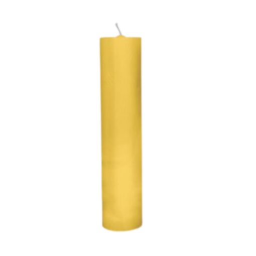 Vela para Altar  Amarela 30x7
