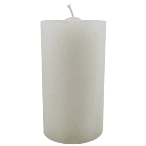 Vela para Altar Branca 15x7