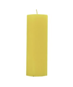 Vela para Altar Amarela 20x7