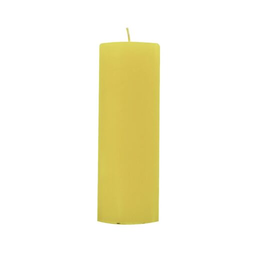 Vela para Altar Amarela 20x7