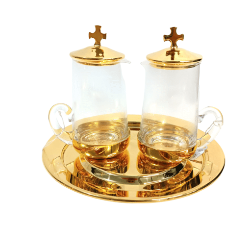 Galheteiro Metal Dourado 5020