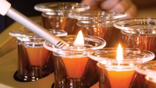 Velário Para Velas Reais - 136 velas - Imagem 7