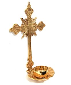 Cruz de Dedicação - Banho de ouro