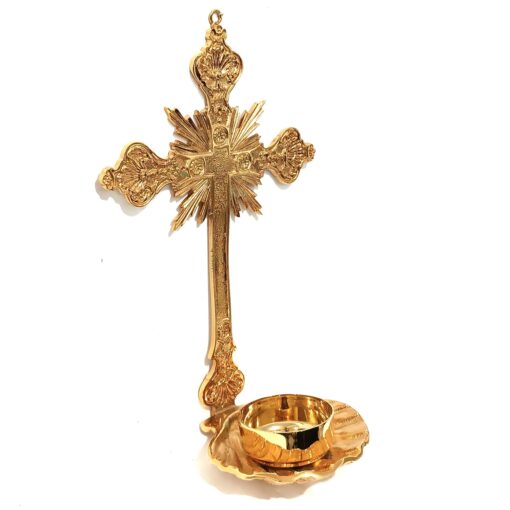Cruz de Dedicação - Banho de ouro