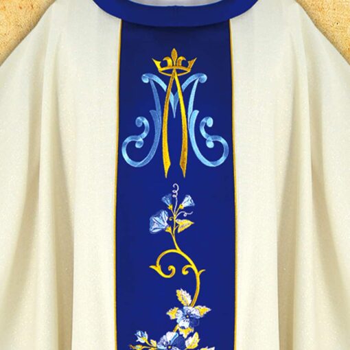 Casula Mariana Flor de Liz - Imagem 2