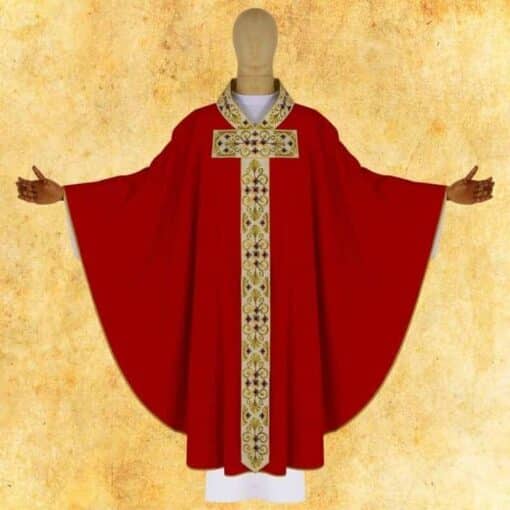 Casula "Te Deum" Vermelha