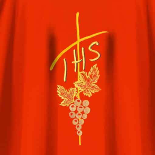 Casula IHS com Trigo - Vermelha - Imagem 3