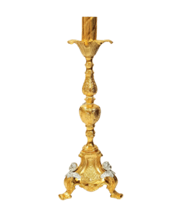 Castiçal c18 ouro