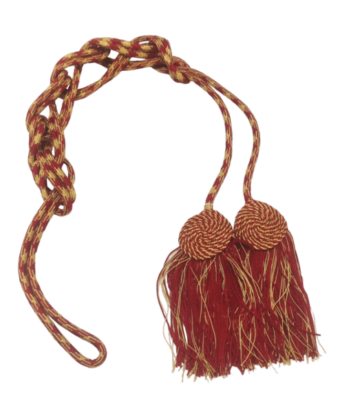 Cíngulo Italiano mod5 Vermelho Dourado