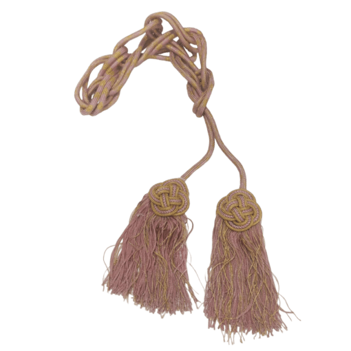 Cíngulo Italiano Mod5 Rosa e Dourado