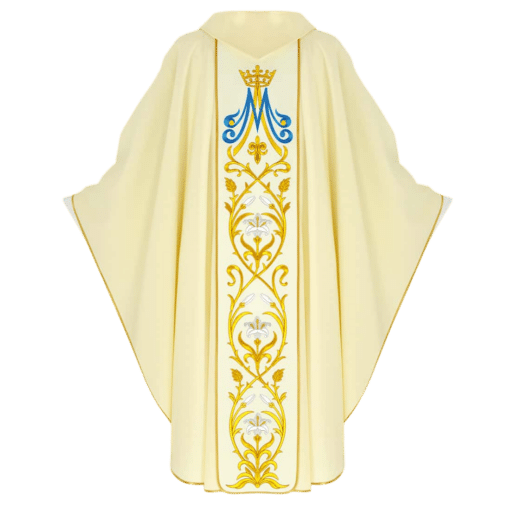 Casula Bordada Coração de Maria - Imagem 2