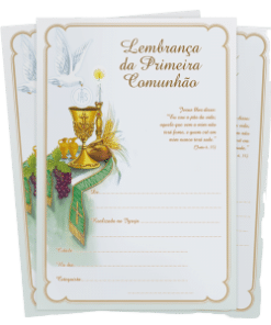 Lembrança Eucaristia L03 - 30 unidades