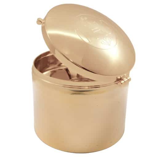 Caixa para Hóstia / Teca 9,2cm IHS Alta